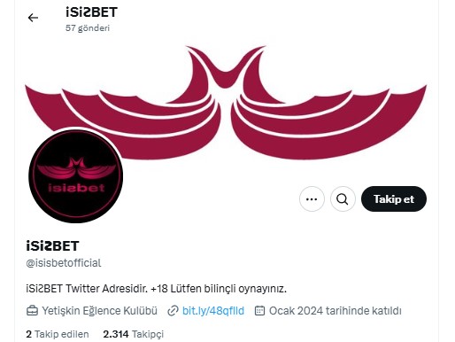 İsisbet Twitter